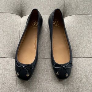 NWOT Tory Burch Black Ballet Flats